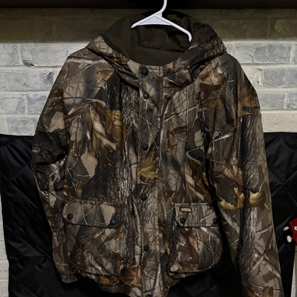 Remington Mens Camouflage Puffer Jacket